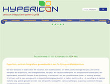 Tablet Screenshot of hypericon.nl